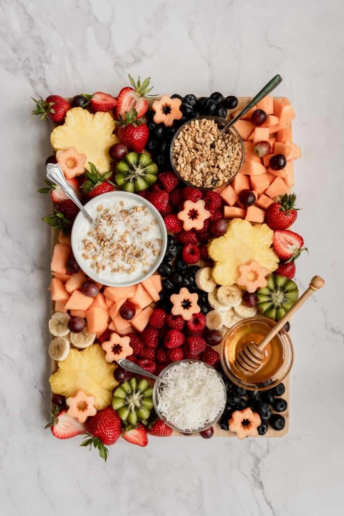 Breakfast on sale fruit tray