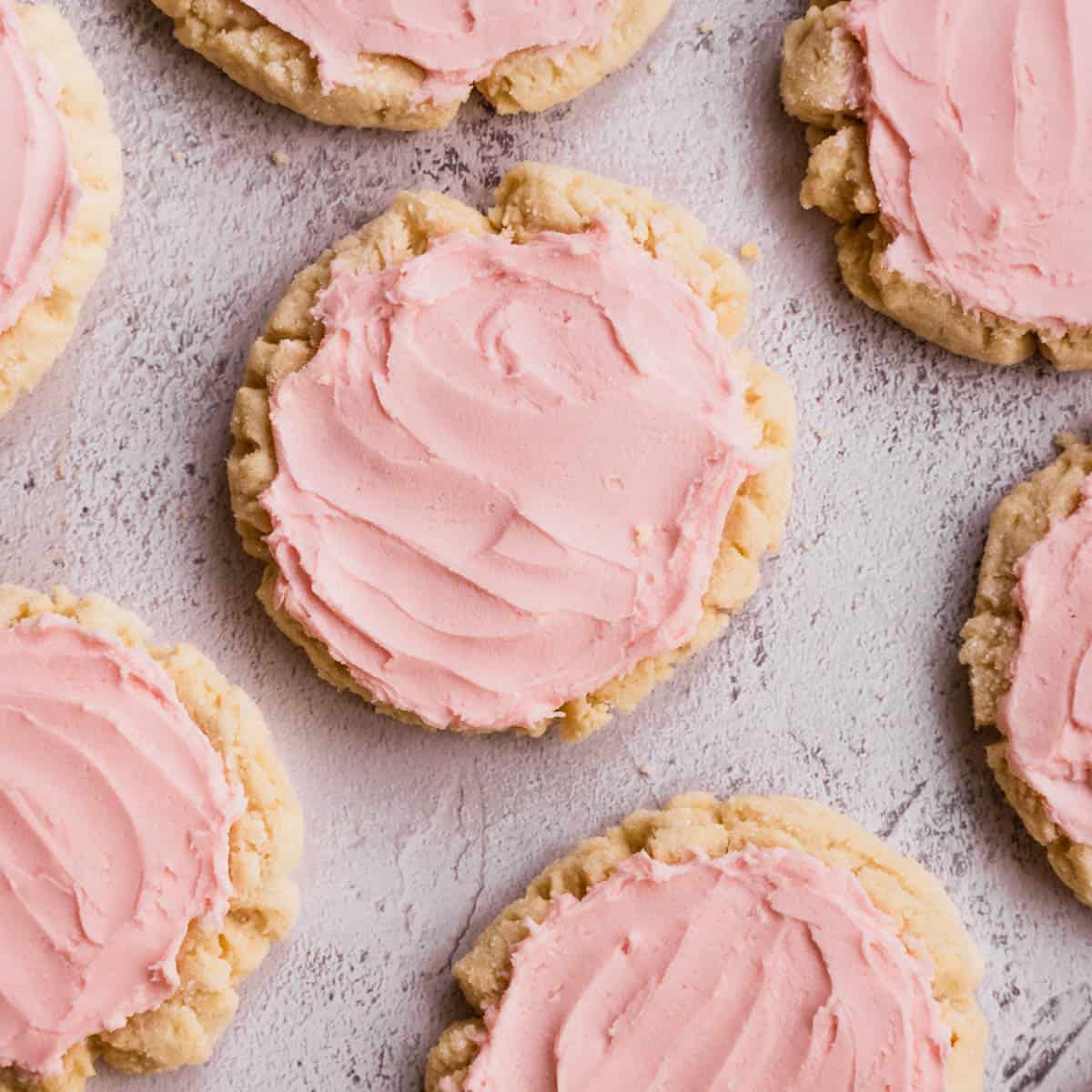 frosted-pink-sugar-cookies-with-sour-cream-featured.